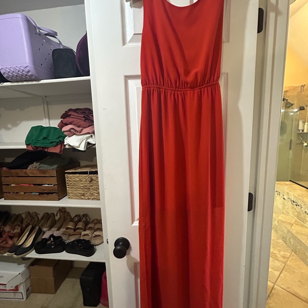 Ya Los Angeles Red Maxi Dress